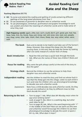 Apperley |  Oxford Reading Tree: Stages 6-10: Robins: Guided Reading Cards (Pack 1) | Sonstiges |  Sack Fachmedien
