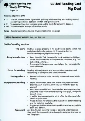 Bickler / Howell |  Oxford Reading Tree: Stage 1+: Snapdragons: Guided Reading Cards (6 per pack) | Buch |  Sack Fachmedien
