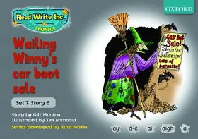 Munton |  Read Write Inc. Phonics: Grey Set 7 Storybooks: Wailing Winny's Car Boot Sale | Buch |  Sack Fachmedien