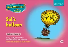 Rider |  Read Write Inc. Phonics: Fiction Set 3A (Pink): Sol's balloon | Buch |  Sack Fachmedien