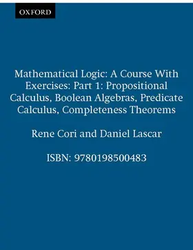 Cori / Lascar |  Mathematical Logic | Buch |  Sack Fachmedien
