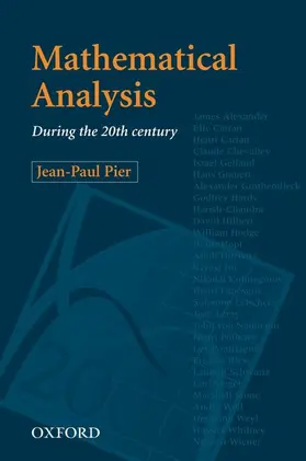 Pier |  Mathematical Analysis During the 20th Century | Buch |  Sack Fachmedien