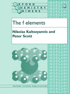Kaltsoyannis / Scott |  The f Elements | Buch |  Sack Fachmedien