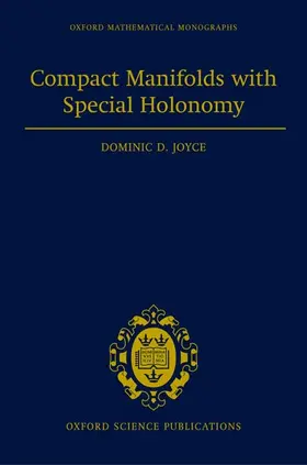 Joyce |  Compact Manifolds with Special Holonomy | Buch |  Sack Fachmedien