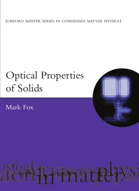 Fox |  Optical Properties of Solids | Buch |  Sack Fachmedien