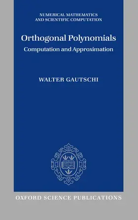 Gautschi |  Orthogonal Polynomials | Buch |  Sack Fachmedien