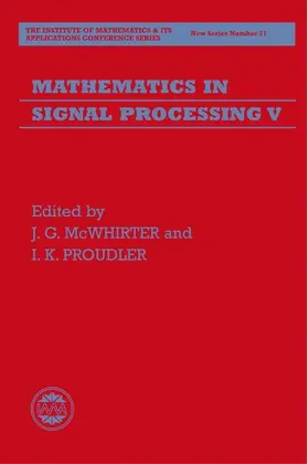 McWhirter / Proudler |  Mathematics in Signal Processing V | Buch |  Sack Fachmedien