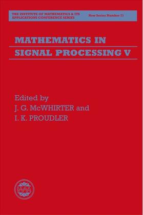 McWhirter / Proudler | MATHEMATICS OF SIGNAL PROCESSI | Buch | 978-0-19-850734-5 | sack.de