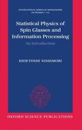 Nishimori |  Statistical Physics of Spin Glasses and Information Processing | Buch |  Sack Fachmedien
