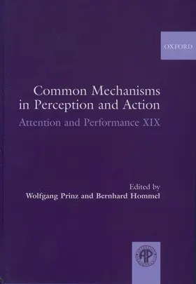 Prinz / Hommel |  Common Mechanisms in Perception and Action | Buch |  Sack Fachmedien