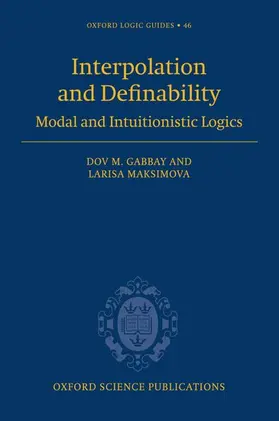 Gabbay / Maksimova |  Interpolation and Definability | Buch |  Sack Fachmedien