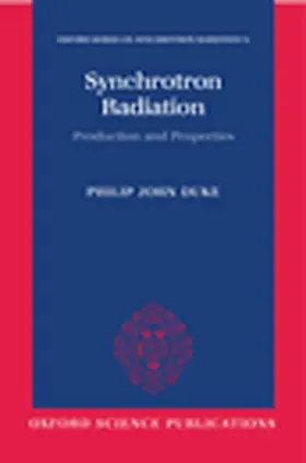 Duke |  Synchrotron Radiation | Buch |  Sack Fachmedien