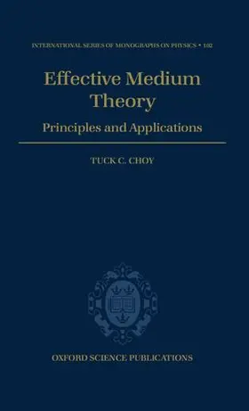 Choy |  Effective Medium Theory | Buch |  Sack Fachmedien