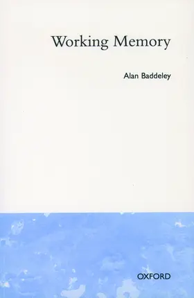 Baddeley |  Working Memory | Buch |  Sack Fachmedien