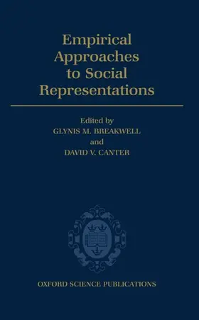 Breakwell / Canter |  Empirical Approaches to Social Representations | Buch |  Sack Fachmedien