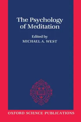 West |  The Psychology of Meditation | Buch |  Sack Fachmedien