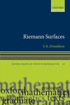 Donaldson | Riemann Surfaces | Buch | 978-0-19-852639-1 | sack.de