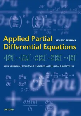 Ockendon / Howison / Lacey |  Applied Partial Differential Equations | Buch |  Sack Fachmedien