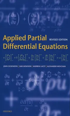 Ockendon / Howison / Lacey |  Applied Partial Differential Equations | Buch |  Sack Fachmedien