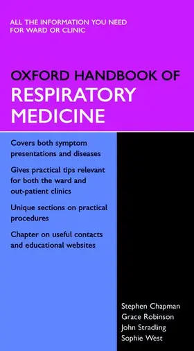 Chapman / Robinson / Stradling |  Oxford Handbook of Respiratory Medicine | Buch |  Sack Fachmedien