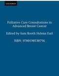 Booth |  Palliative Care Consultations in Advanced Breast Cancer | Buch |  Sack Fachmedien