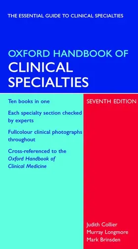 Collier / Longmore |  Oxford Handbook of Clinical Specialties | Buch |  Sack Fachmedien