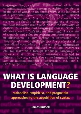 Russell |  What is Language Development? | Buch |  Sack Fachmedien