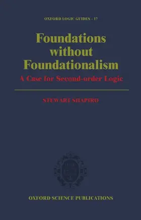 Shapiro |  Foundations Without Foundationalism | Buch |  Sack Fachmedien