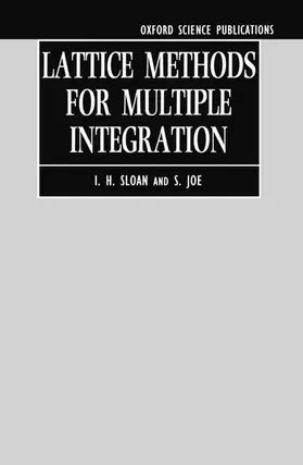 Sloan / Joe |  Lattice Methods for Multiple Integration | Buch |  Sack Fachmedien