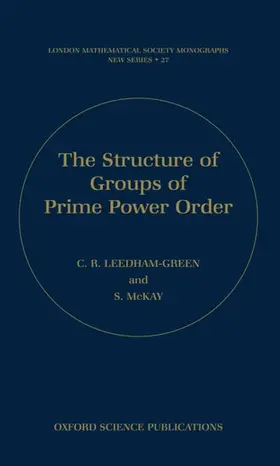 Leedham-Green / McKay |  The Structure of Groups of Prime Power Order | Buch |  Sack Fachmedien