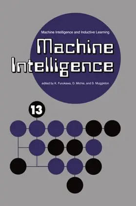 Furukawa / Muggleton / Michie |  Machine Intelligence | Buch |  Sack Fachmedien