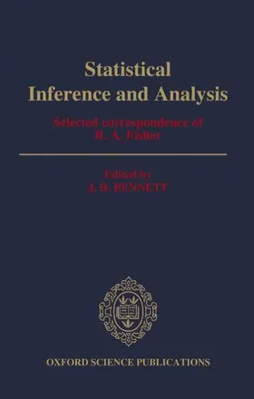 Bennett |  STATISTICAL INFERENCE C | Buch |  Sack Fachmedien
