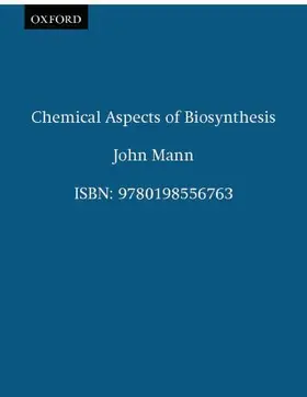 Mann |  Chemical Aspects of Biosynthesis | Buch |  Sack Fachmedien