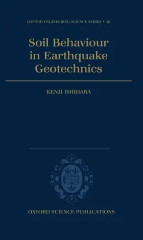 Ishihara |  Soil Behaviour in Earthquake Geotechnics | Buch |  Sack Fachmedien