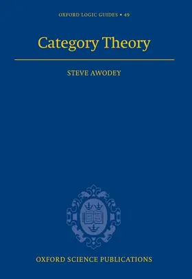 Awodey |  Category Theory | Buch |  Sack Fachmedien