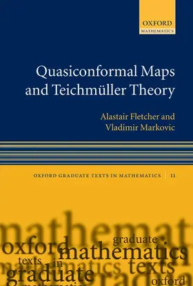 Fletcher / Markovic |  Quasiconformal Maps and Teichmuller Theory | Buch |  Sack Fachmedien