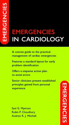 Myerson / Choudhury / Mitchell |  Emergencies in Cardiology | Buch |  Sack Fachmedien