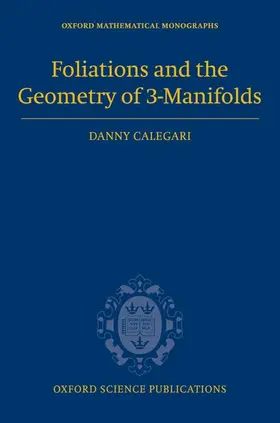Calegari |  FOLIATIONS GEOM 3-MAN OMM C | Buch |  Sack Fachmedien