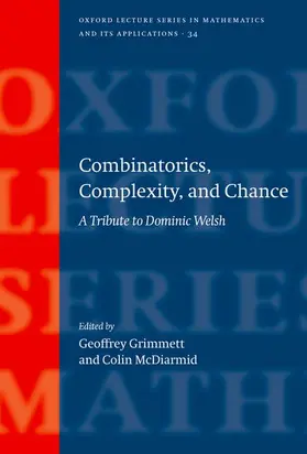 Grimmett / McDiarmid |  COMBINAT,COMPLEXITY & CHANCE OLSMA | Buch |  Sack Fachmedien
