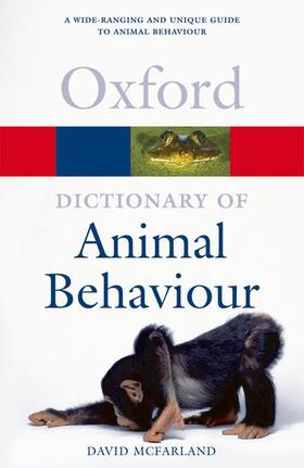 McFarland | A Dictionary of Animal Behaviour | Buch | 978-0-19-860721-2 | sack.de