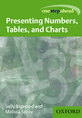 Bigwood / Spore / Seely |  Presenting Numbers, Tables, and Charts | Buch |  Sack Fachmedien