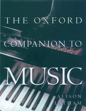 Latham |  The Oxford Companion to Music | Buch |  Sack Fachmedien