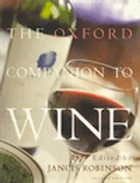 Robinson |  The Oxford Companion to Wine | Buch |  Sack Fachmedien