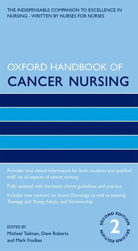 Roberts / Tadman / Foulkes |  Oxford Handbook of Cancer Nursing | Buch |  Sack Fachmedien