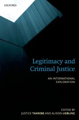 Tankebe / Liebling |  Legitimacy and Criminal Justice | Buch |  Sack Fachmedien