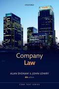 Dignam / Lowry |  Company Law | Buch |  Sack Fachmedien