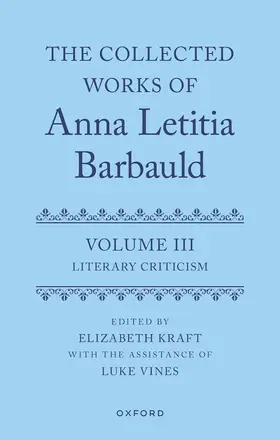  The Collected Works of Anna Letitia Barbauld: Volume 3 | Buch |  Sack Fachmedien