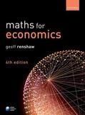 Renshaw |  Maths for Economics | Buch |  Sack Fachmedien