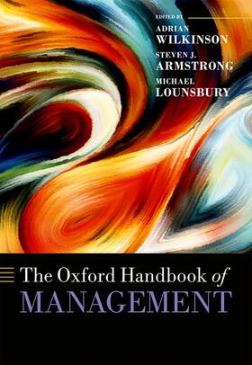 Wilkinson / Armstrong / Lounsbury |  The Oxford Handbook of Management | Buch |  Sack Fachmedien