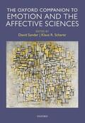 Sander / Scherer |  Oxford Companion to Emotion and the Affective Sciences | Buch |  Sack Fachmedien